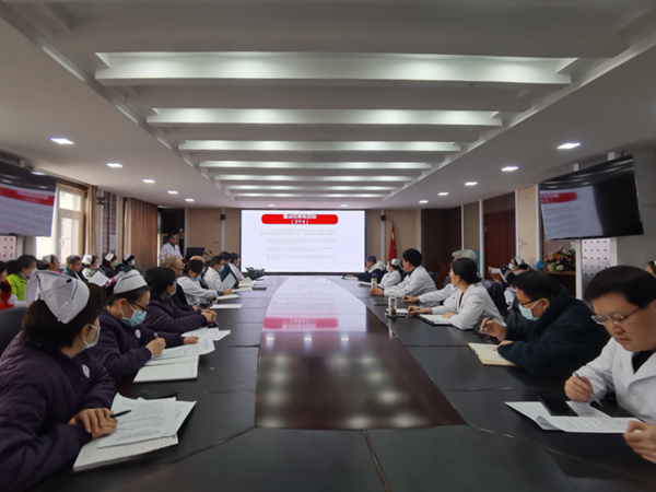 望京醫(yī)院黨委召開2024年黨建工作部署暨黨支部調(diào)整工作會(huì)議